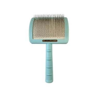 Imagem de Rasqueadeira MBS Colors Com Pinos Macios - Verde - G - MBS Pro Groomin