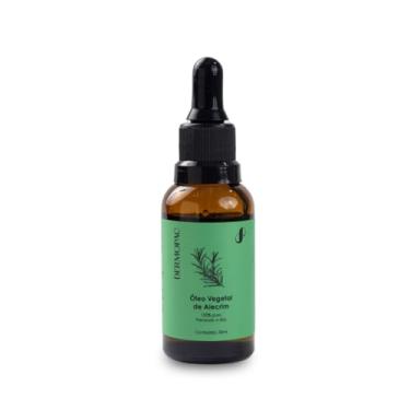 Imagem de Óleo Vegetal de Alecrim Capilar Puro Natural 100% para Cabelos Dermopac 30ml