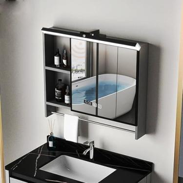 Imagem de Iluminação LED de espelho de banheiro à prova d'água com sensor de movimento arandela de parede de ângulo ajustável 180° lâmpada de parede giratória luzes de maquiagem lâmpadas de imagem sala de estar