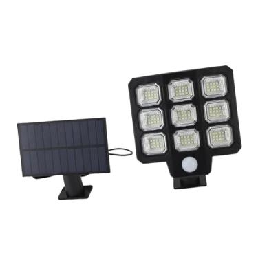Imagem de Cffuvros Luz Solar de Cerca a Estanque ao Ar Livre, Cobertura de 270 ° de Largura, LED Super Brilhante 3 Modos de Iluminação com Sensor de Movimento PIR, Luz Solar de Cerca para Ja
