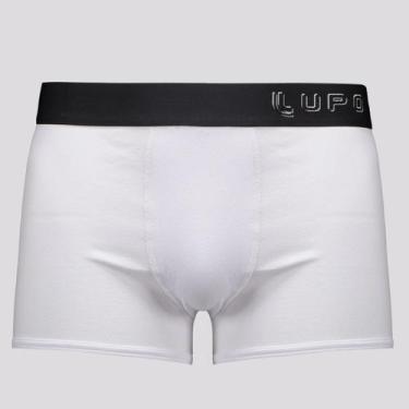 Imagem de Cueca Lupo Algodão com Elastano Basic Branca, G