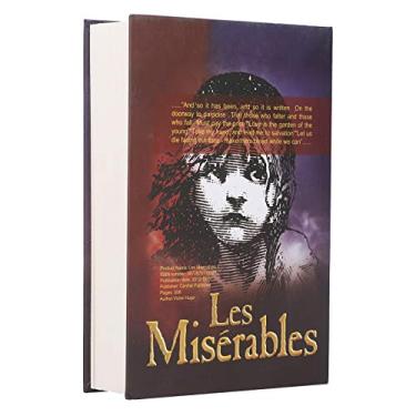 Imagem de aqxreight Caixa de Economia de Livros de Simulação de Caixa Segura Com Chave para Joias de Cartões Bancários, Seja único. Salvar o Cofre de Segura de Casecash Boxlock de de