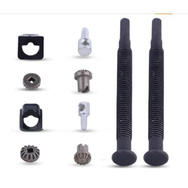 Imagem de NewJ's Kit de montagem de ajustador de tensor de barra de corrente com 2 pacotes adequado para motosserras CS-420ES CS-450P CS-520 CS-530 CS-680 CS-370 CS-510 Echo CS-400 CS-450 substitui V355000800
