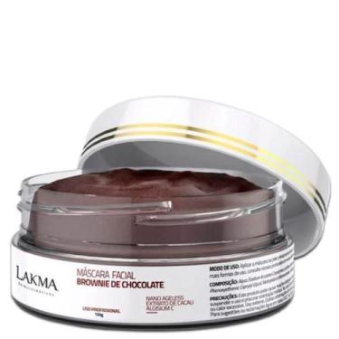 Imagem de Máscara Facial Brownie de Chocolate 150g Lakma - Hidratação e Nutrição