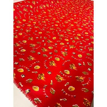 Imagem de 3M tecido chita, chitão 100% poliéster ou (3,00m x 1,50m ) - Impacto t