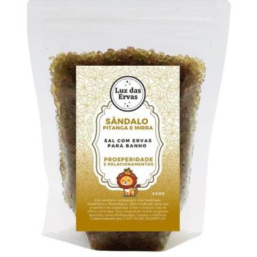 Imagem de Banho Sal Grosso e Ervas Sândalo Pitanga e Mirra (prosperidade e relac