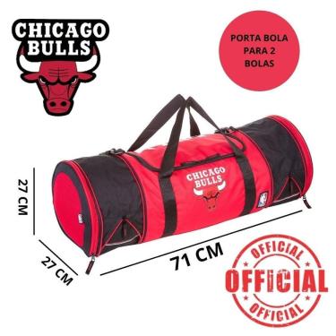 Imagem de Sacola Viagem Nba Chicago Bulls Legend 2 Bolsos Porta-Bolas