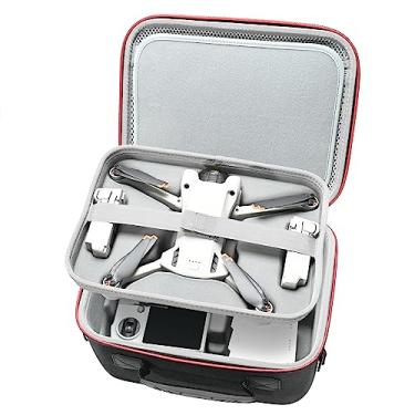 Imagem de RLSOCO Estojo para DJI Mini 3 Pro - Compatível com todos os acessórios: controlador DJI RC ou controlador padrão, hélices, baterias, cabos (permite desdobrar e dobrar os braços)