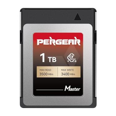 Imagem de PERGEAR Cartão de memória Cfexpress 4.0 tipo B de 1 TB (série Master), velocidade de gravação de 3500 MB/s e velocidade de leitura de 3400 MB/s, gravação de vídeo RAW de 8K, compatível com C500 Mark