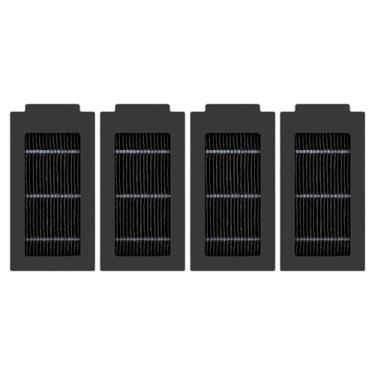 Imagem de (Pacote com 4) Filtros HEPA de substituição T50 Pro compatíveis com ECOVACS DEEBOT T50 Pro/T50 Omni/ T50 Pro Omni/ T50 Max Pro Omni Robot Vacuum, kit de acessórios, filtro vertical, filtro de vasilha