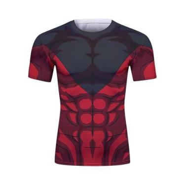 Imagem de Camiseta Masculina 3D Dragon Ball - Vegeta e Goku - Anime - Sublimação