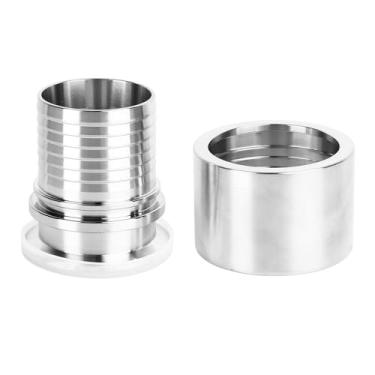 Imagem de Aptador de mangueira de aço inoxidável 304 Compressão de aço inoxidável Junta rápi Connectings de conexão rápi para bebis leiteiras