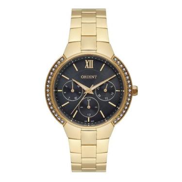 Imagem de RELOGIO ORIENT MULTI CINZA METAL DOURADO FGSSM087 G3KX