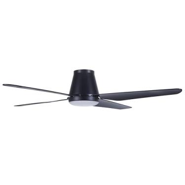 Imagem de Lucci Air Aria Hugger Luz preta CTC 132 cm com ventilador de teto remoto