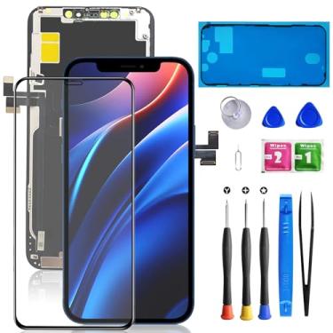 Imagem de Tela de substituição para iPhone 6S branca, digitalizador Drscreen LCD Touch Display completo para A1633, A1688, A1700, com sensor de proximidade, protetor de tela para câmera frontal + ferramenta de