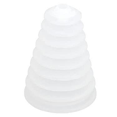 Imagem de ZJchao Tampa Elétrica de Martelo Capa de Borracha Tampa de Proteção à Prova de Poeira Durável Alta Elasticidade para Perfuração de Impacto de Martelo Elétrico Drill Com Design Branco