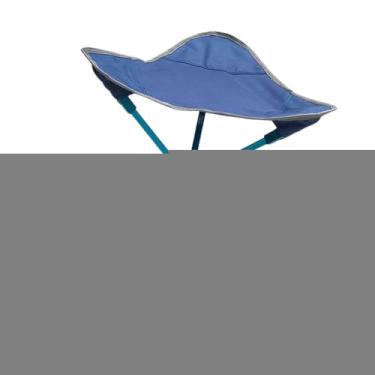 Imagem de Lljsszr Banco de Acampamento com Altura Ajustável, Banco Pequeno Dobrável para Pesca, Caça, Viagens E Caminhadas, Azul