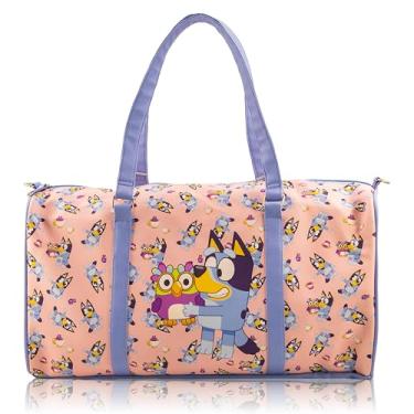 Imagem de Stitch, Minnie, Mickey, Pooh, Harry Potter ou Jack Skellington Mini bolsa de viagem de couro de 40,6 cm, bolsa de viagem, bolsa de viagem noturna, bolsa de fim de semana para mulheres, homens, adultos