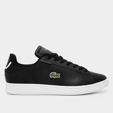 Imagem de Tênis Lacoste Carnaby Feminino, Preto, 36