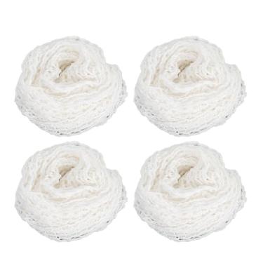 Imagem de 4pcs carne de rede de rede de algodão premium algodão de embalagem de carne para fumar assar cura carne de porco salsicha presunto