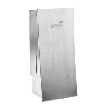 Imagem de Dispenser Inox Escovado Noble Sabonete Alcool Xampu 800ml - Biovis, In