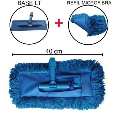 Imagem de Suporte LT Plus Limpa Vidros Limpeza Profissional e Refil Mop - Vendas