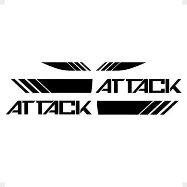 Imagem de Faixa Compatível C/ Frontier Attack 2017 Até 2020 Preto - SPORTINOX