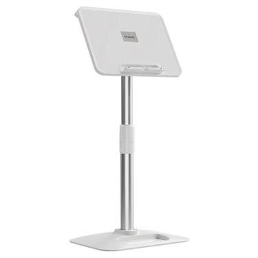 Imagem de Suporte De Leitura De Chão Oatsbasf Com Altura Ajustável 43-78cm, Dobr