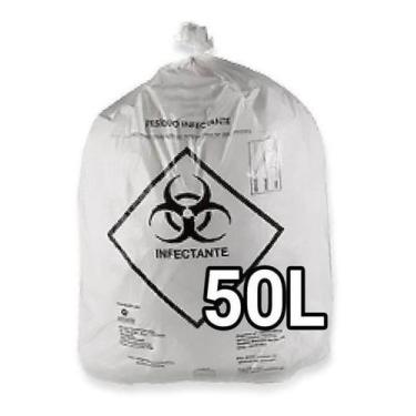 Imagem de Sacos De Lixo Infectante Hospitalar 60 Litros 100 Unidades - Higipack