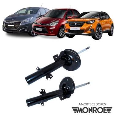 Imagem de Par Amortecedores Dianteiros - C3 2013 A 2015 / Peugeot 2008 2015 A 20