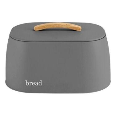 Imagem de Porta Pão Grande Lata Pães Metalla Bread Sense Ou Chumbo - Yoi