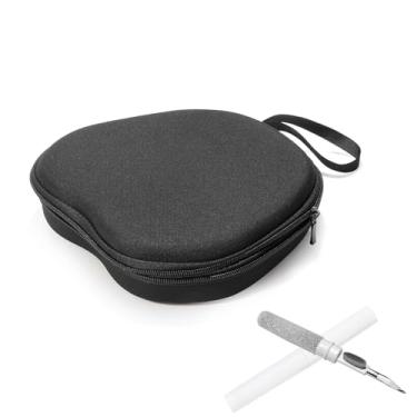 Imagem de Bonsava Capa para fone de ouvido SoundCore Live Q20i cor pura Bluetooth sem fio bolsa de armazenamento EVA com caneta de limpeza