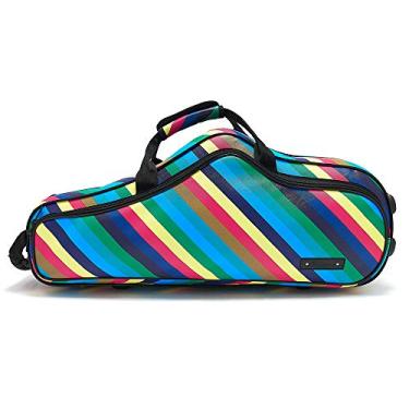 Imagem de Beaumont Saxofone Alto Saxofone "Candy Band" Saxofone Alto – Estojo de Sax Alto Leve Alto – Mochila de Saxofone Profissional – Bolsa de Saxofone Alto – Sax Alto