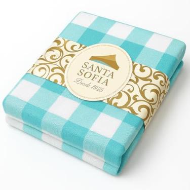 Imagem de Toalha De Mesa Premium Algodao Xadrez 1,40m X 3,00m 10 Lugares