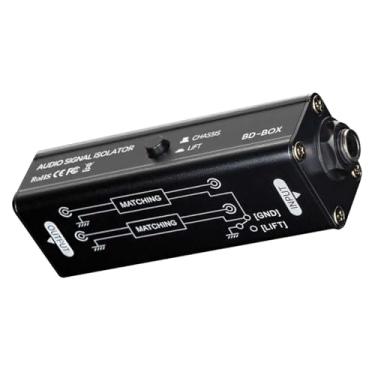 Imagem de LiebeWH Isolador de Ruído do Monte de Isolador de 6,35 Mm Hum Eliminador para de Som de Som de Som de Carro