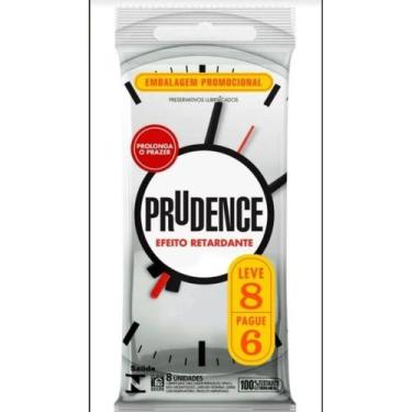 Imagem de Preservativo Camisinha Prudence Efeito Retardante C/ 8un