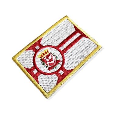Imagem de BC0008-001 Bandeira São Paulo Patch Bordado 7,5x5,0cm - BR44