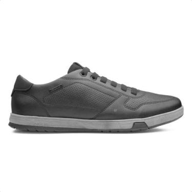Imagem de Sapatênis Pegada Casual Element Masculino, 42, Preto, Chumbo