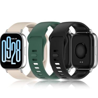 Imagem de Z.DuDuZAZA Pulseiras compatíveis com Xiaomi Smartwatch Redmi Watch 5 Active (Active/Lite), pacote com 3 pulseiras de substituição macias duráveis para Mi Smartwatch 5 Lite e 5Active (kit C)
