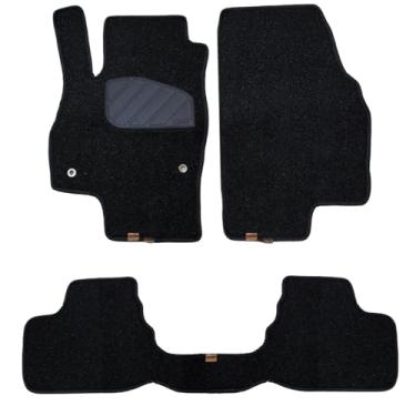 Imagem de Tapete Para Nivus 2020 2021 2022 2023 2024 2025 2026 - Jogo 3 Peças Capacho Impermeável Linha Premium Original Lanzi