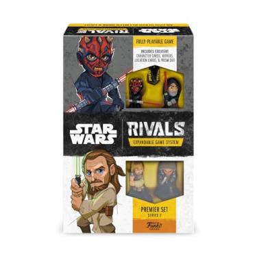 Imagem de Funko Games Star Wars Rivals S2 Premier Set | Battle Between Dark & Light | Features 4 Exclusive Characters | for 2 Players, Ages 7+