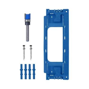 Imagem de Template De Dobradiça De Porta De 6 Polegadas Tamanho 8 Compatível Com