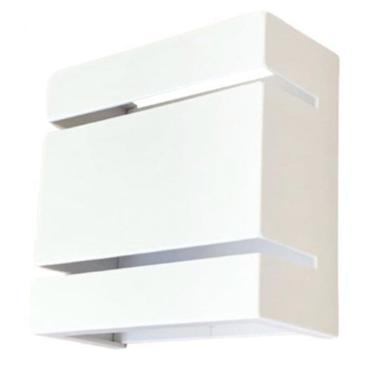 Imagem de Arandela Madrid Externa Facho Duplo Friso Branca