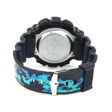Imagem de Waterproof Cool Mens Boys Led Quartz Alarm Date Sports Wris - HUOGUO