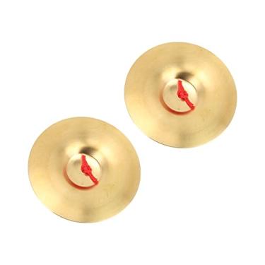 Imagem de Domary Ferramenta de Ensino de Pares de Instrumentos de Percussão de Bronze Cíncal para Adultos para Adultos