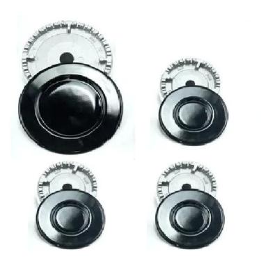 Imagem de Kit Queimador + Espalhador Para CookTop Electrolux 4 Bocas