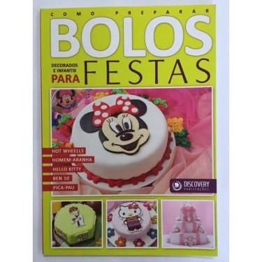 Imagem de Livro Discovery Como Preparar Bolos Para Festas