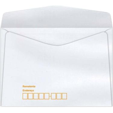 Imagem de Envelope Comercial 114x162 63grs. C/rpc 1000 unid - Foroni