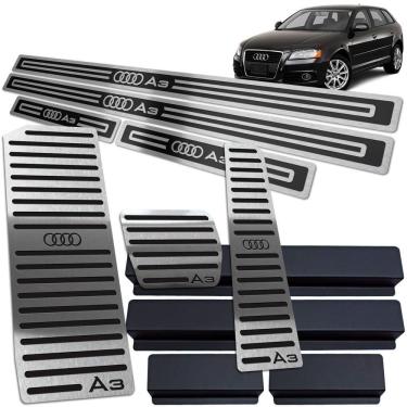 Imagem de Soleira Pedaleira Descanso Audi A3 Automático 2007 13 Preto