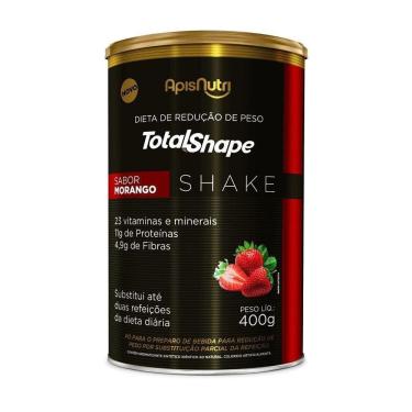Imagem de Shake total shape  400g  - sabor: morango